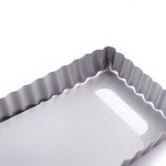 Форма для выпечки со съемным дном Patisse Silver 35х11х2.5 см