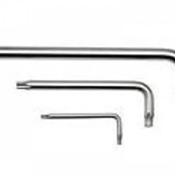Ключ Г-образный TORX экстра длинный T30H с отверстием RockForce##Rock FORCE RF-76730XL