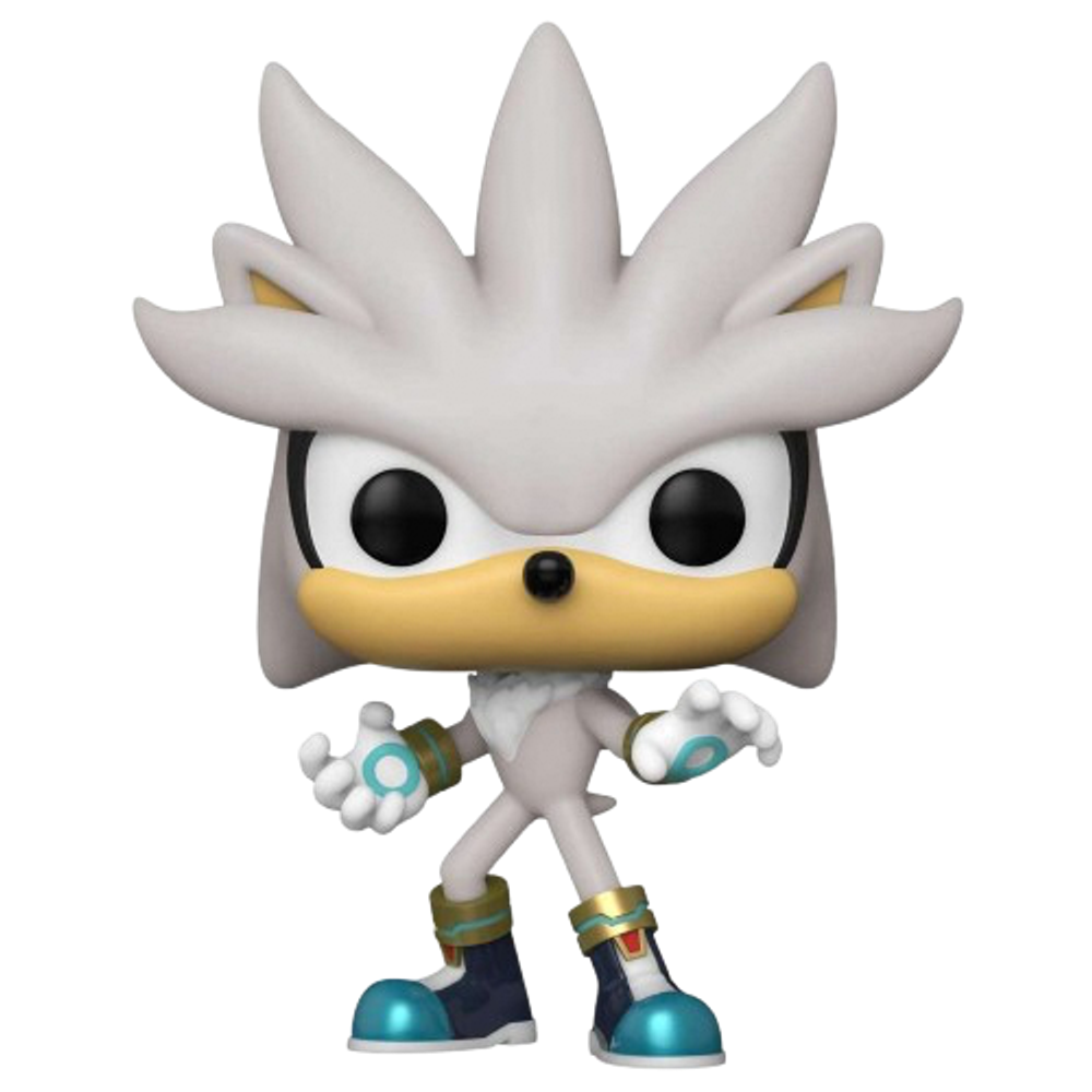 Фигурка Funko POP! Games Sonic the Hedgehog 30th Silver (светится в темноте) (Exc)