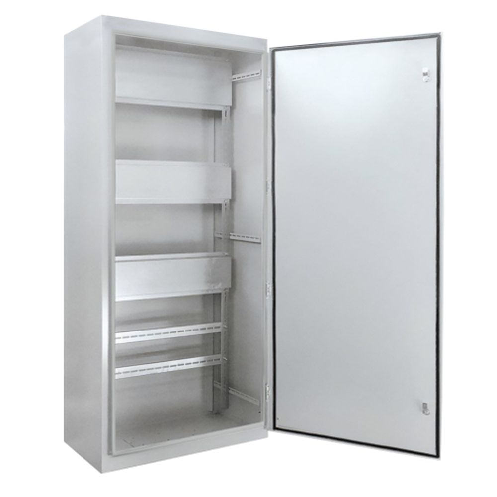 Каркас напольный цельносварной ЭРА ВРУ-1 (1800х800х450) IP54 в комплекте с боковыми панелями серый | Шкафы напольные металлические и принадлежности