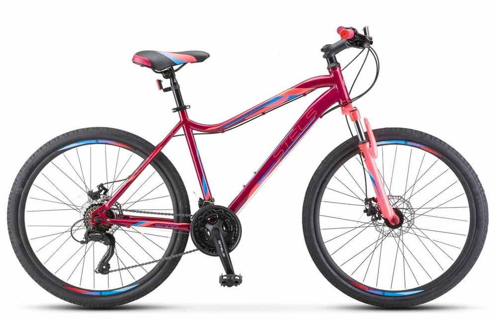 Велосипед 26" Stels Miss-5000 MD  р.16" Вишнёвый/Розовый