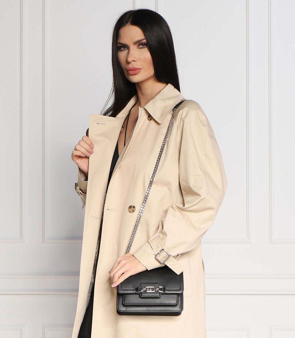 кожа наплечная сумка Michael Kors - черный(32S2S7HC0L)