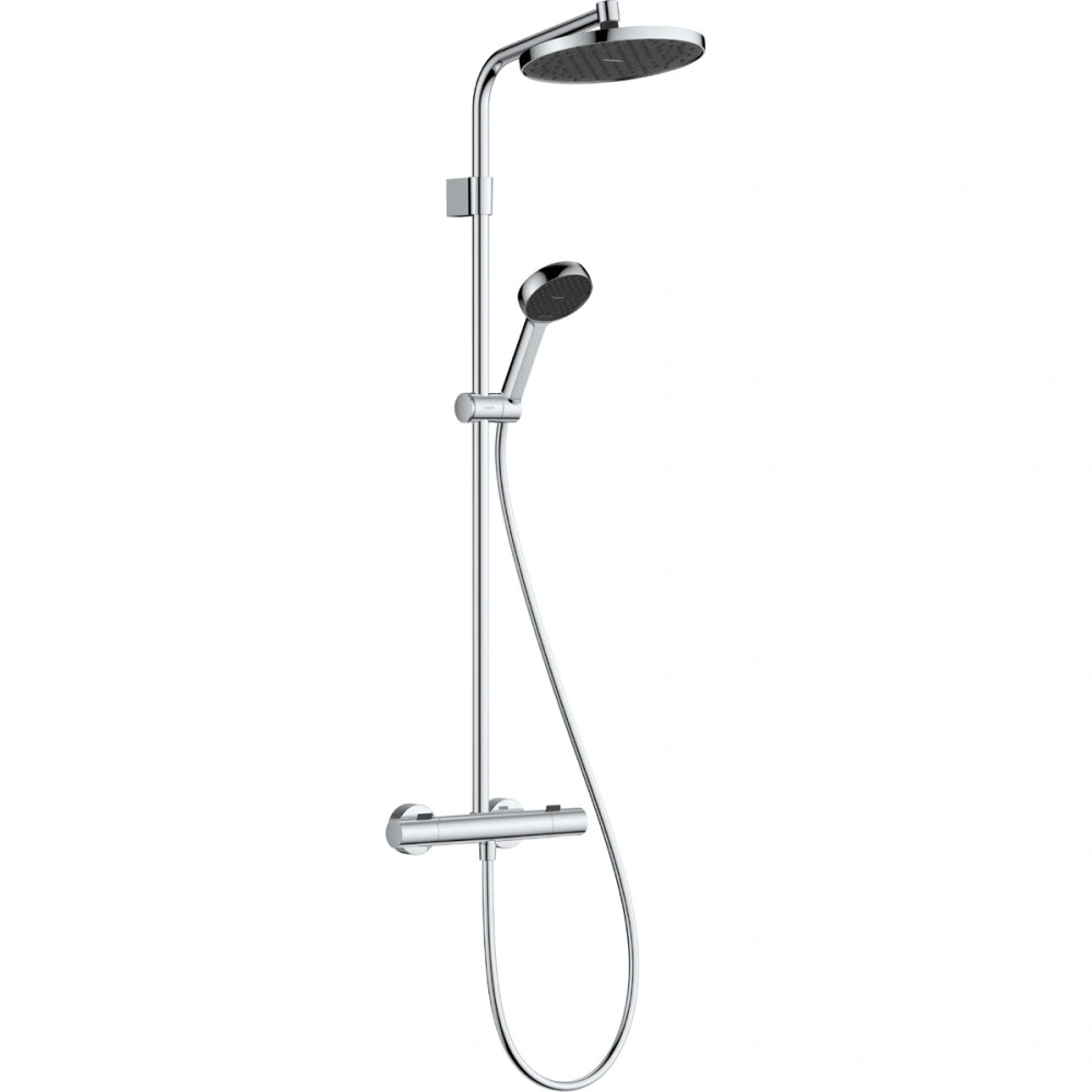 Душевая система с термостатом Hansgrohe Activera S Showerpipe 240 28078000 хром