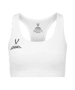 Бра тренировочное JOGEL DIVISION PerFormDRY Womens Top, белый - изображение 1