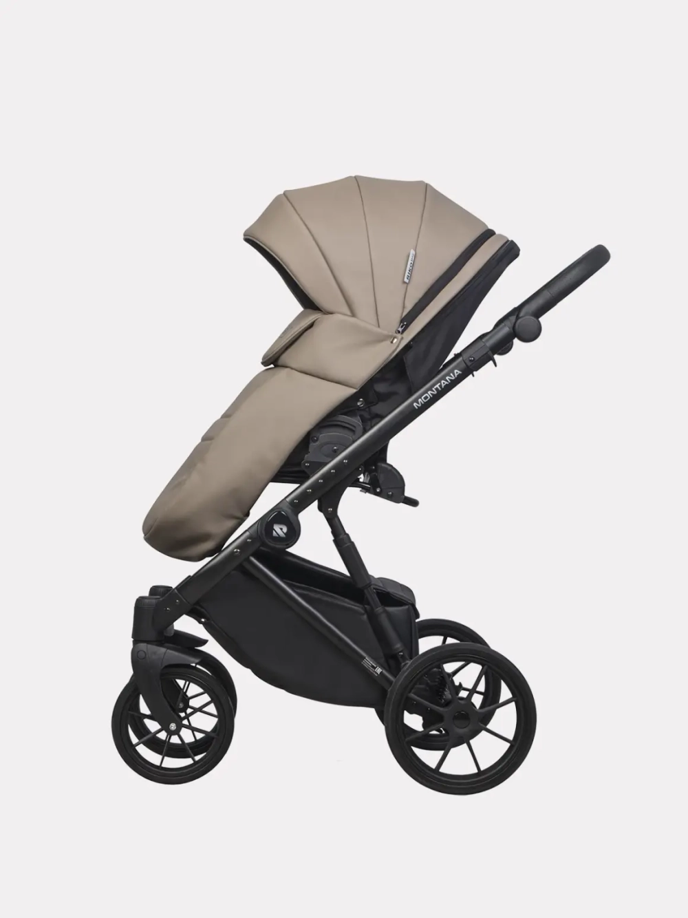 Коляска 2 в 1 Riko Basic Montana Ecco цвет 22 Beige (бежевый)
