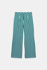 БРЮКИ-КЮЛОТЫ В ПОЛОСКУ — ZARA