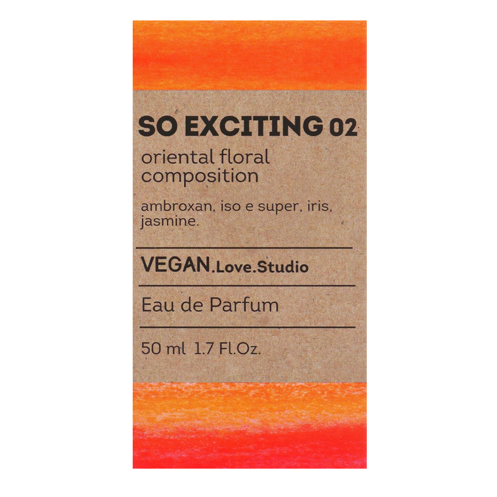 Вода парфюмерная Vegan Love Studio So Exciting 02 (Веган Лав Студио Соу Эксайтинг 02) - 50ml for women