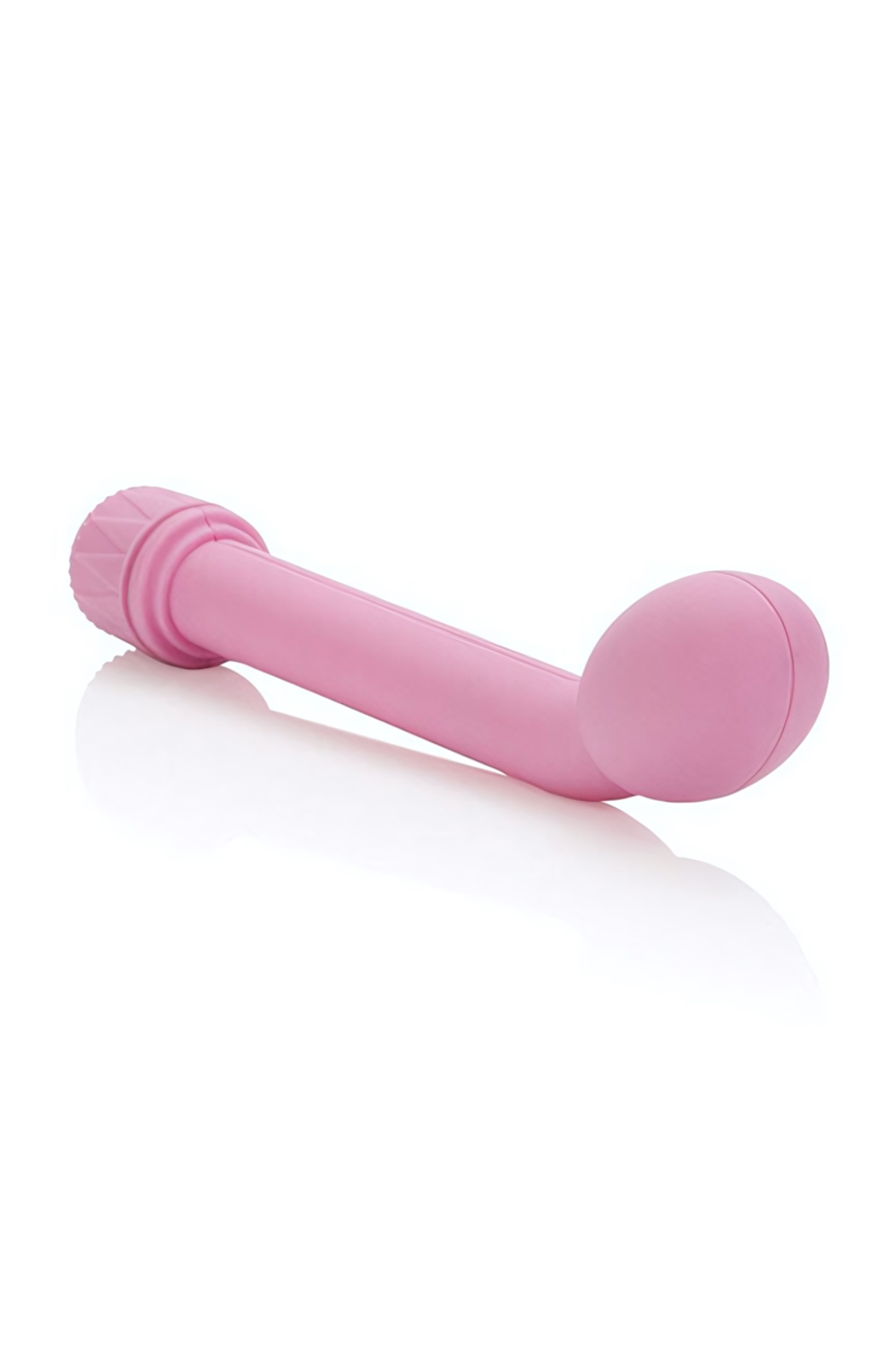 Нежно-розовый вибратор G-точки с утолщенной головкой G-Spot Tulip (Цвет: розовый)