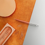 Шариковая ручка Parker Jotter Essential, Chelsea Orange CT, стержень: Mblue
