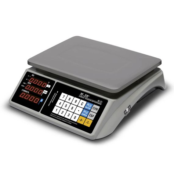 Торговые настольные весы M-ER 328 AC "TOUCH-M" LED RS232 и USB