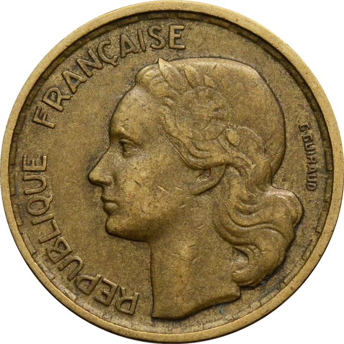 10 франков 1950-1958 Франция