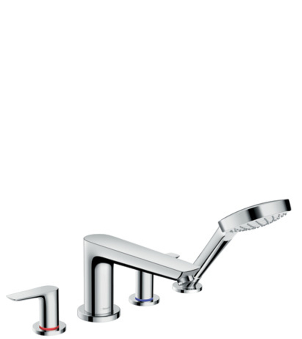 Смеситель на борт ванны Hansgrohe Talis E на край ванны, на 4 отверстия 71748000