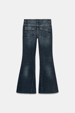 ДЖИНСЫ TRF FLARE EXTRA CONFORT С НИЗКОЙ ПОСАДКОЙ — ZARA
