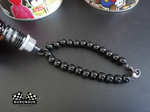 HELLAFLUSH БРЕЛОК *ДИСК ЧЁРНЫЙ / КРАСНЫЙ