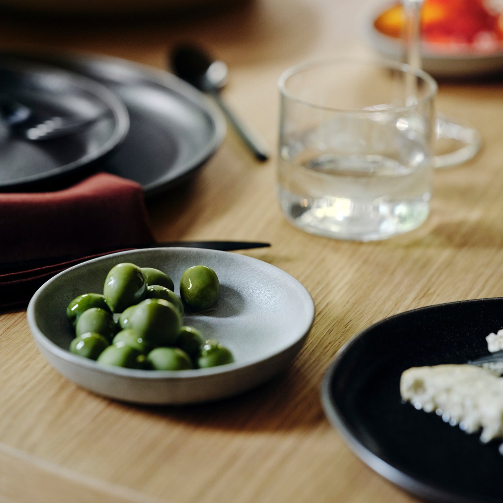 IKEA STOCKHOLM  (ИКЕА СТОКХОЛМ)  -  2025 Блюдо сервировочное, 2 шт. - серый