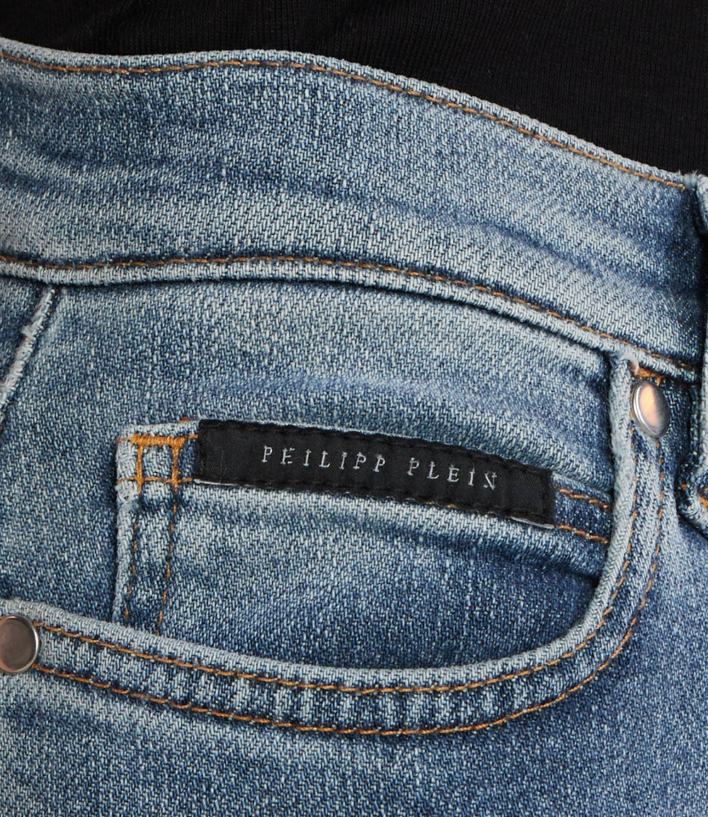 Джинсы Philipp Plein - голубой(WDT2464 PDE004N)
