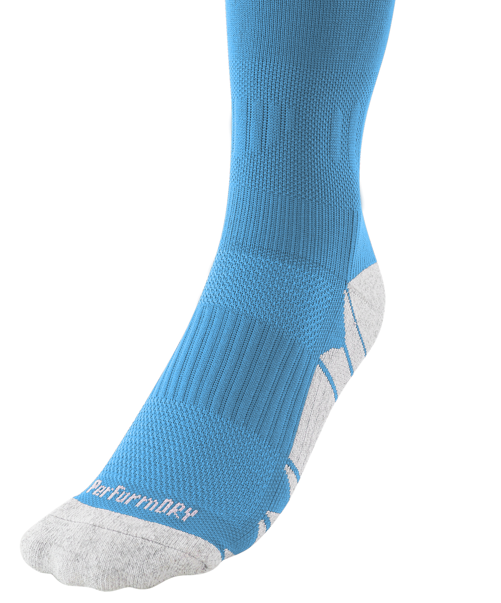 Гетры футбольные Match Socks, голубой