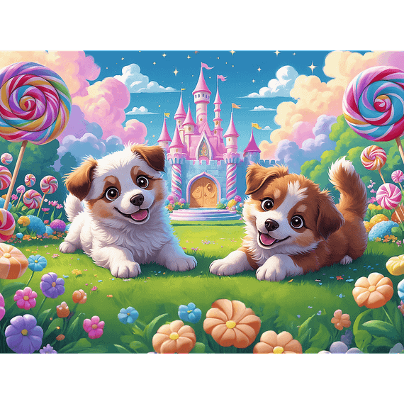 Pazl \ Puzzle \ Пазлы Puzzles - "30" - A world full of smiles / KAZSTUDIO SA The Treflik Family