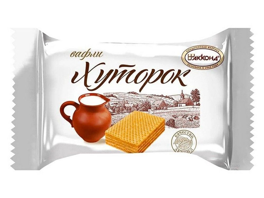 Вафли Акконд Хуторок на молоке Вес.