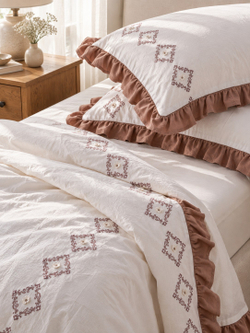 Постельное бельё евро Limasso «Damask Flora», 4 предмета