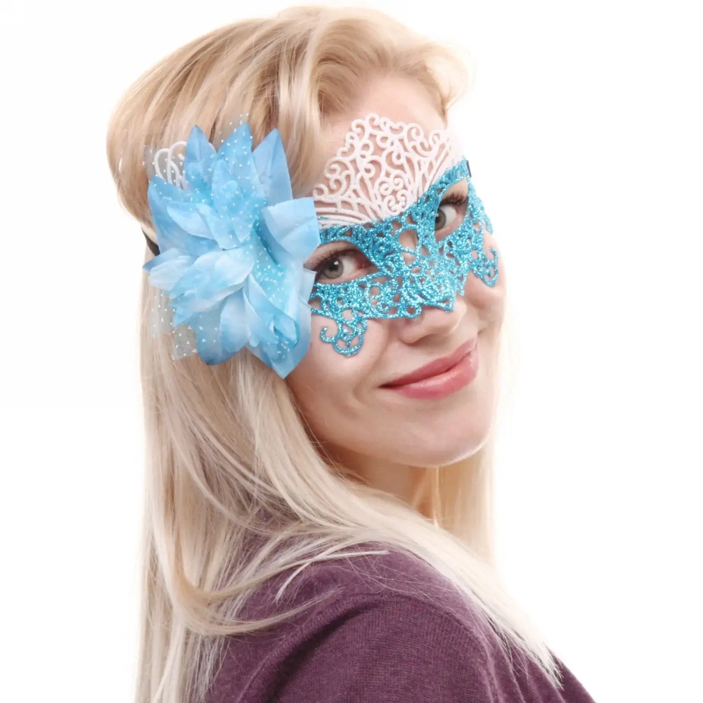 Маска карнавальная «Пуансеттия», микс