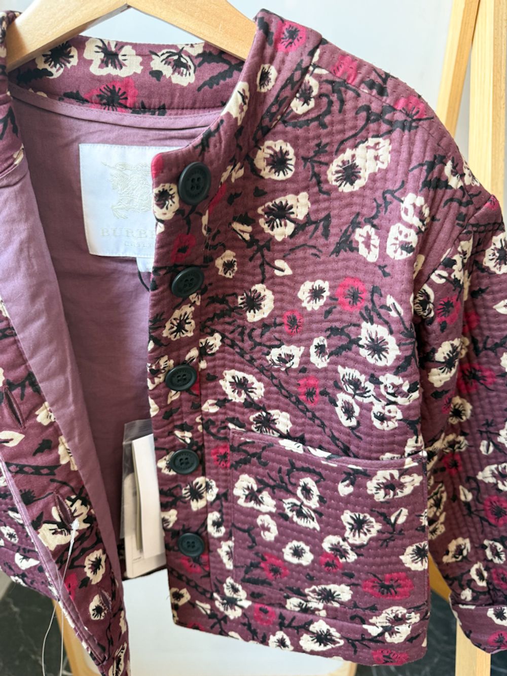 Новая хлопковая куртка Burberry, 116