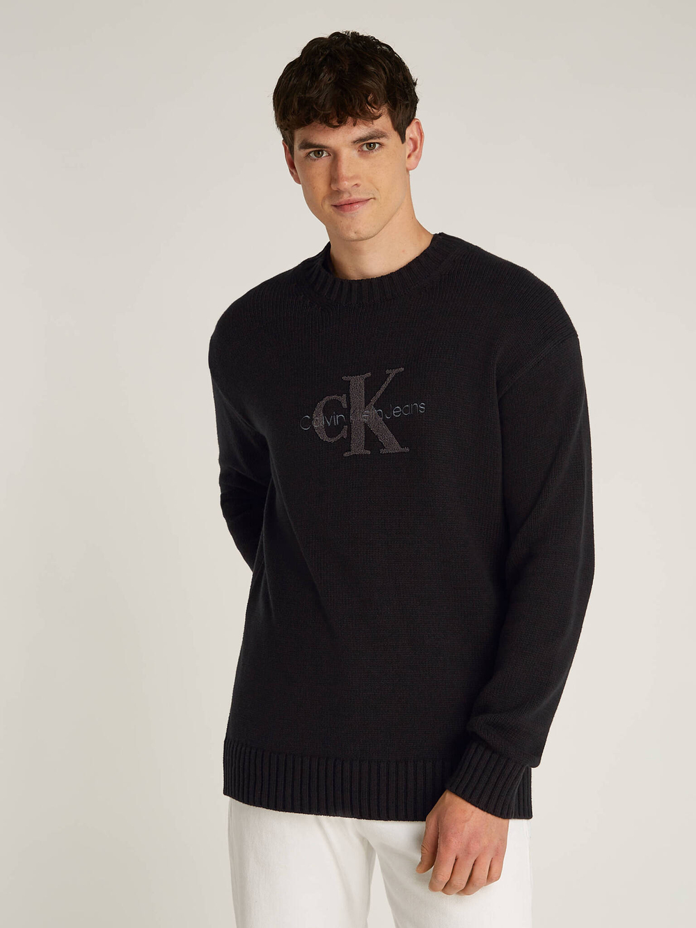 Свитер CALVIN KLEIN JEANS - черный(J30J326887)