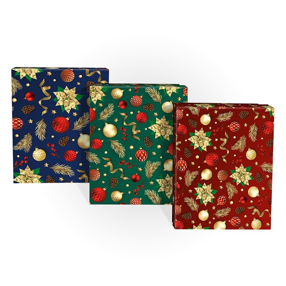 Коробка Прямоугольник  19*15*9 Золотая магия 1шт
