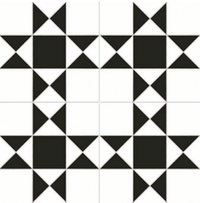 Dual Gres Chic Cardiff White 44.5x44.5