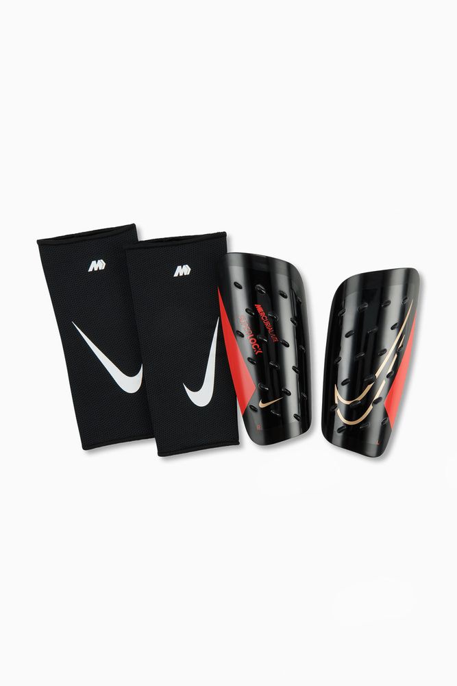 Футбольные щитки Nike Mercurial Lite SuperLock - черный