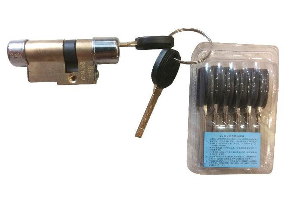Цилиндр BAODEAN 115мм (45\70) с перекод. золото (014876)