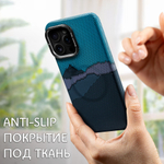 Дизайнерский чехол для IPHONE 16 PRO MAX с камерой-подставкой и MagSafe
