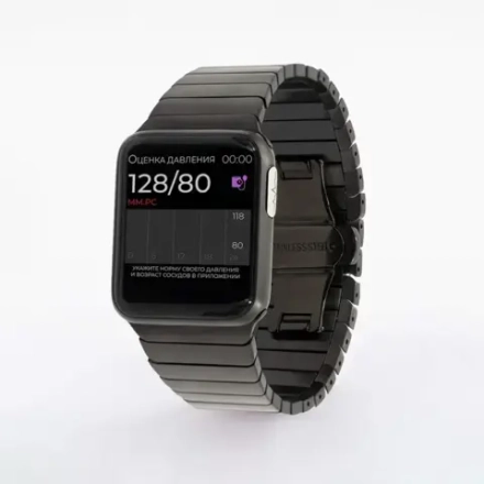 Health Watch Pro №5 Premium Умные часы здоровья с ЭКГ, чёрный