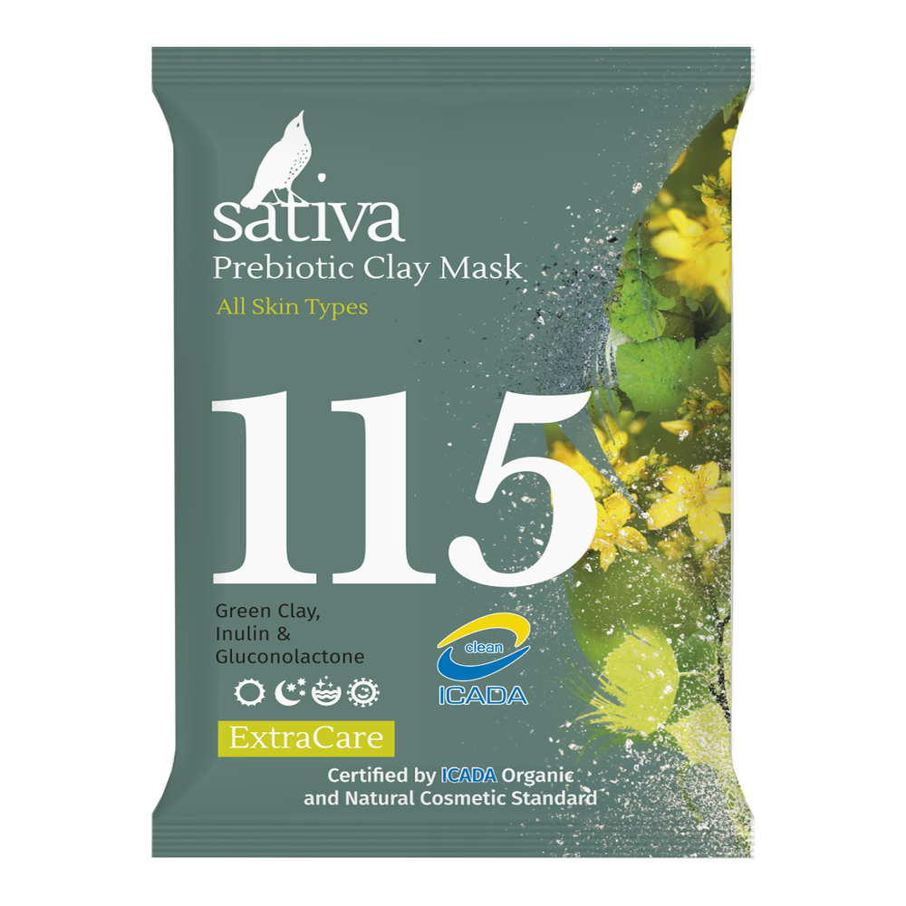 Маска минеральная Sativa №115 с пребиотиком (15г)