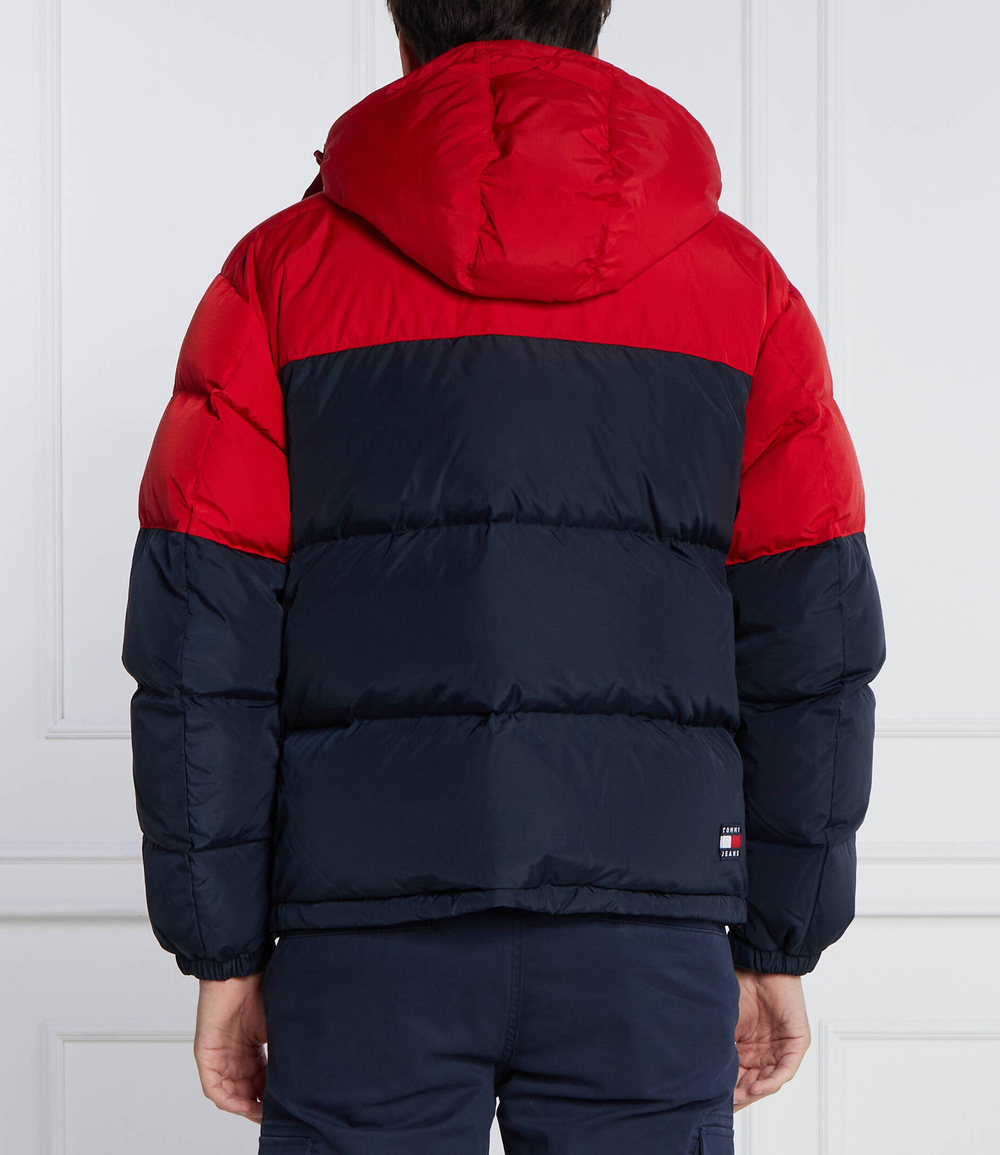 Пуховая куртка ALASKA colorblock Tommy Jeans - темно-синий(DM0DM17482)