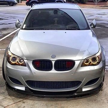 Сплиттер переднего бампера BMW5-series E60 2004-2010