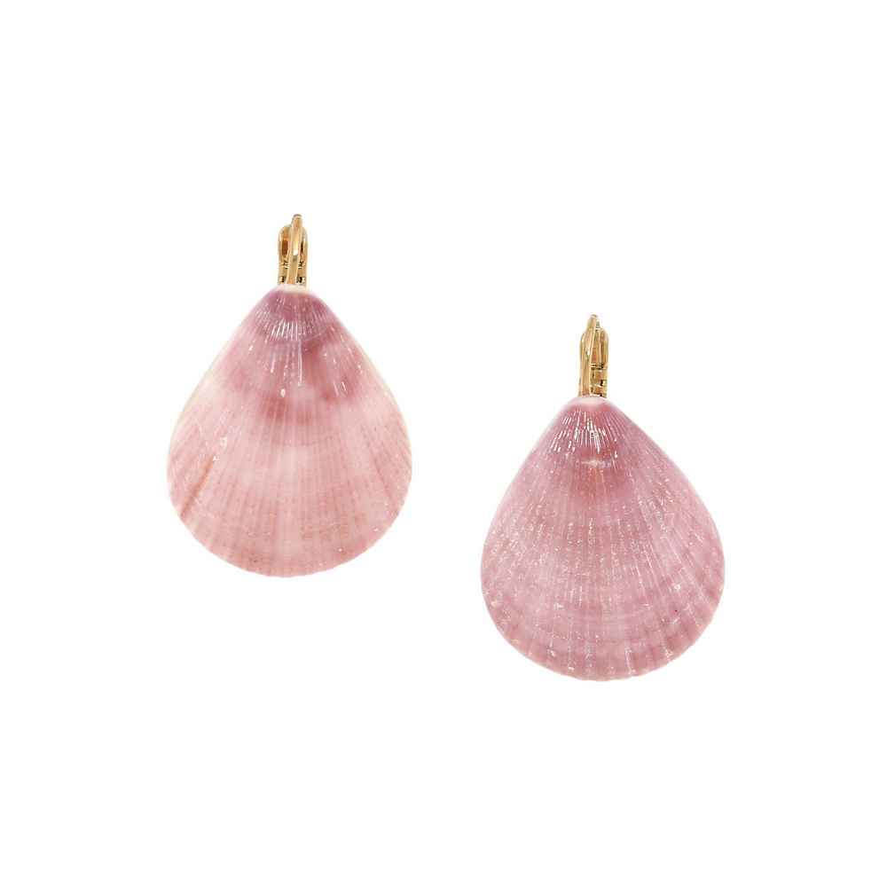 Серьги Nature Bijoux, Spiaggia Rosa, с морской ракушкой, NB26.1-12-90568 (розовый)