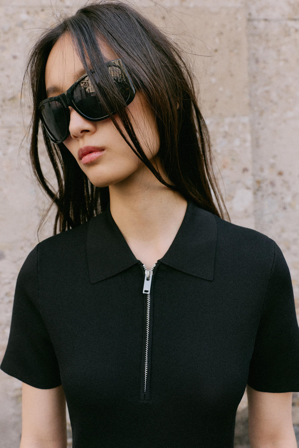 КОРОТКОЕ ПЛАТЬЕ СО СКЛАДКАМИ — ZARA