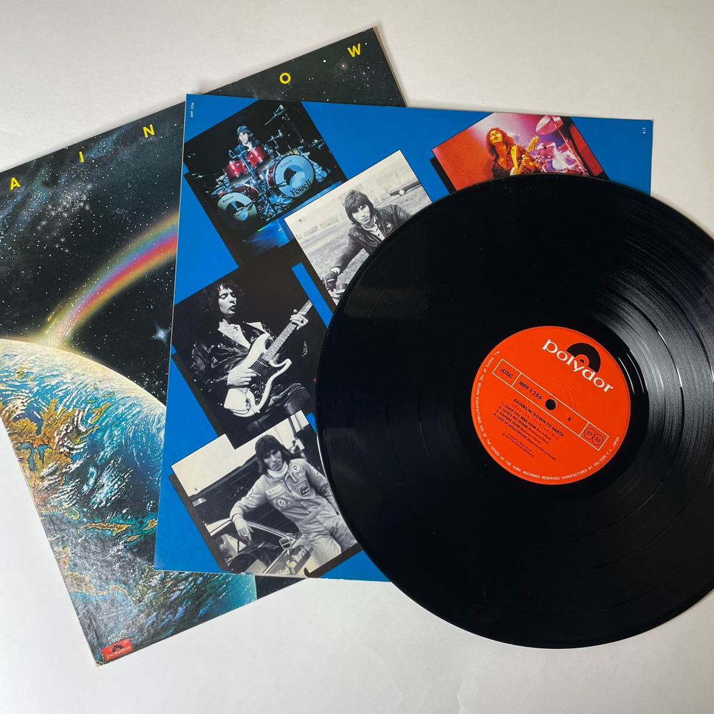 Винтажная виниловая пластинка LP Rainbow Down To Earth (Япония 1979) (Без Оби)