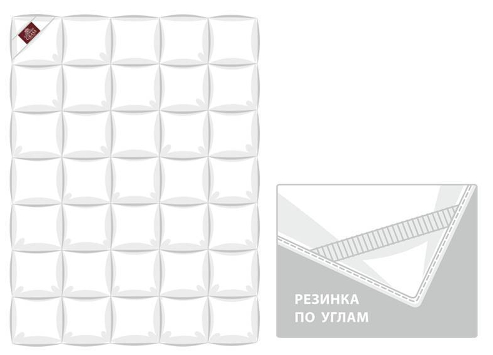 Наматрасник-топпер 90х200 German Grass Роял (Topper Down)