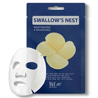 YU.R Me Тканевая маска для лица с экстрактом ласточкиного гнезда | Swallow's Nest Sheet Mask