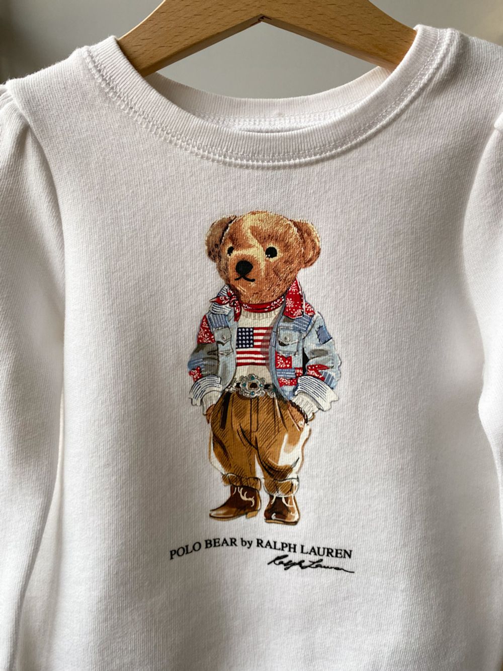 Хлопковый свитшот Ralph Lauren, 98
