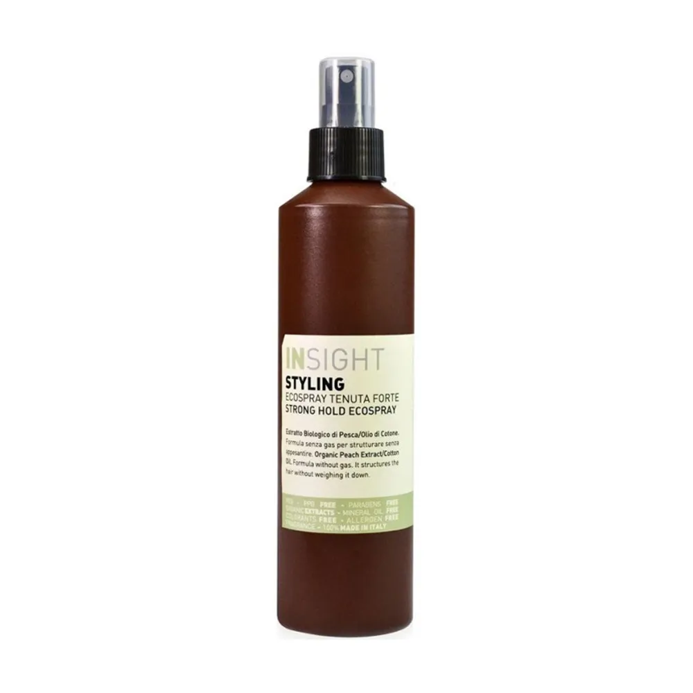 Лак-эко сильной фиксации для волос INSIGHT Styling Strong Hold Ecospray 250 мл