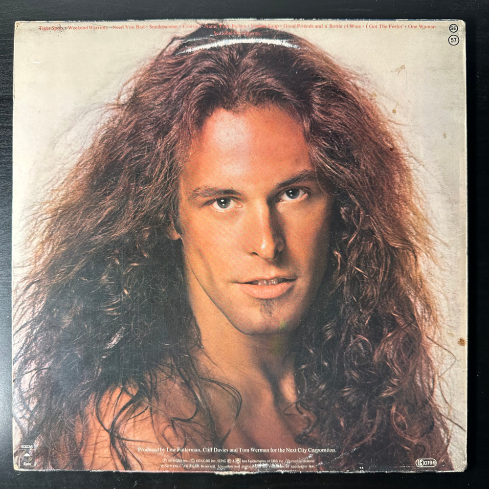 Ted Nugent ‎– Weekend Warriors (Европа 1978г.)