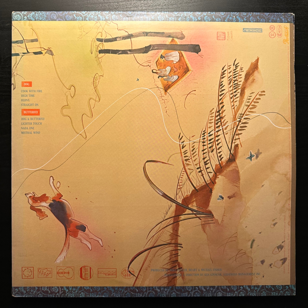 Heart - Dog & Butterfly (Голландия 1978г.)