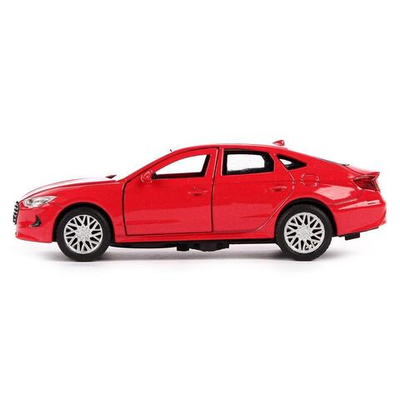 Модель ин. мет. "Hyundai Sonata" 12см, двер, баг, красн, коробка SONATA-12-RD (Технопарк)