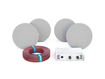 CVGAUDIO STUDYSET-C4W - комплект звукового оборудования и коммутации для систем трансляции фоновой музыки