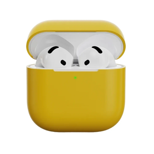 Чехол для наушников Apple AirPods 4, Yellow (Желтый)