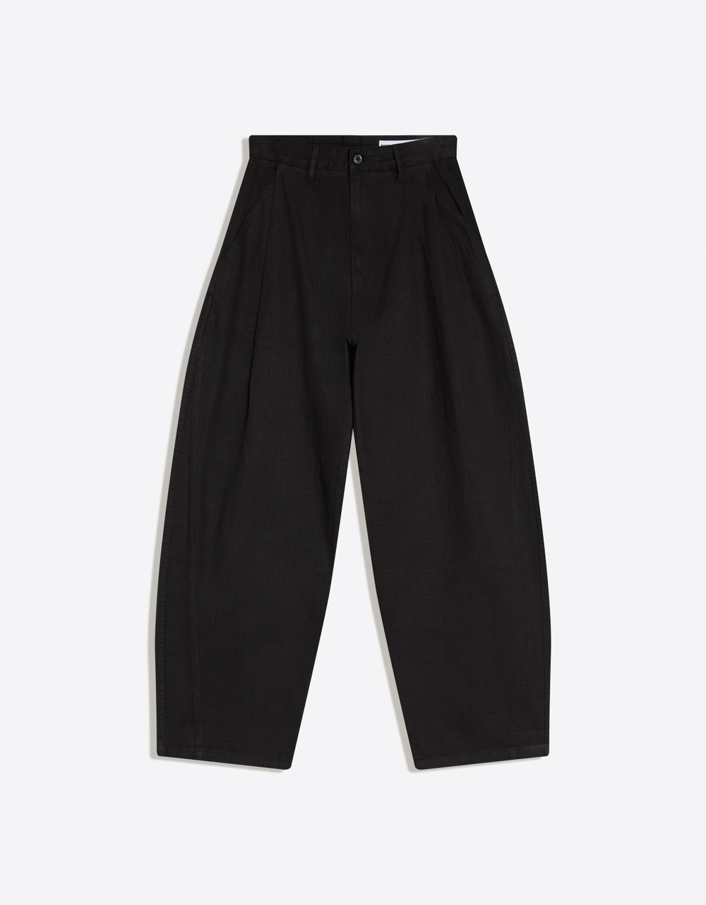 Мужские брюки super baggy fit с льном - BERSHKA