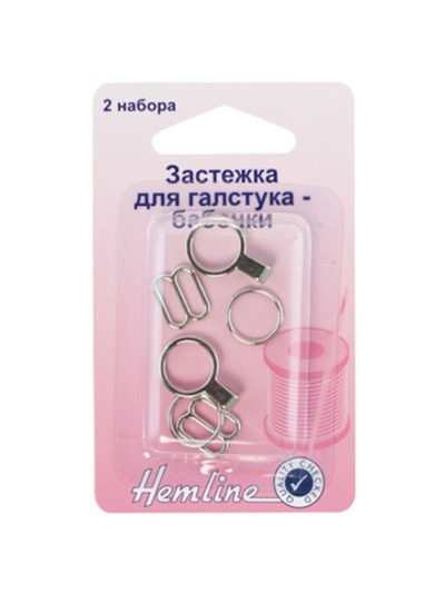 Застёжка для галстука бабочка 469.N Hemline